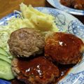 じゃりてん's cooksnap of when they made 肉肉しいハンバーグ.