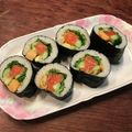 こつゆ514's cooksnap of when they made サーモンアボガド巻き.