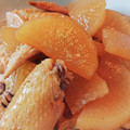 SORAKH's cooksnap of when they made シロさんの手羽先と大根の煮込み.
