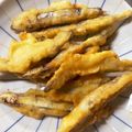 chr♡km's cooksnap of when they made *きびなごの天ぷら*.