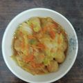 みーちゃん大好き。's cooksnap of when they made 白菜と野菜具沢山とミートボールの煮たの.