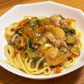 デコヘル's cooksnap of when they made 五目海鮮あんかけ焼きそば.