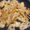 たけのこゆ's cooksnap of when they made ささみと蓮根の照り照り♪（甘辛炒め）.