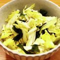 かなりんココりん's cooksnap of when they made キャベツとワカメのサラダ.