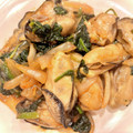 悠LOVE航's cooksnap of when they made 牡蠣ソテーとホウレン草オイ炒め★.
