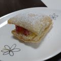 碧きりん's cooksnap of when they made 冷凍パイシートでカスタードいちごパイ.