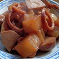SUMOMOTTI's cooksnap of when they made 里芋と大根とイカの煮物.