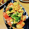 山ばあば's cooksnap of when they made 卵入りゴーヤとベーコントマトのピリ辛炒め.