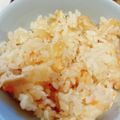 たかしつま's cooksnap of when they made リメイク！残り切干大根煮で炊き込みご飯♪.