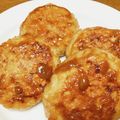 vabochan's cooksnap of when they made ✿鶏ひき肉と葱の味噌照り焼きハンバーグ✿.