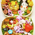 ☆ミルミル's cooksnap of when they made 節分弁当☆福の神☆赤鬼☆簡単♩キャラ弁.