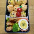 ゆいランラン's cooksnap of when they made 韓国おにぎり★チュモクパプ.