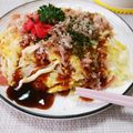 ぱふ♪'s cooksnap of when they made 朝に簡単!! 5分でお好み焼き風メニュー.
