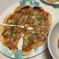 クックCC8IHK☆'s cooksnap of when they made 餃子の皮でパリパリピッツァ.