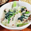 低カロ探検隊's cooksnap of when they made 小松菜と豚肉のクリーム煮.