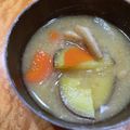 めぐゆん's cooksnap of when they made 秘伝の豚汁 かくし味は〇〇〇.