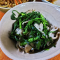 低カロ探検隊's cooksnap of when they made 春菊と舞茸のダシダ和え.