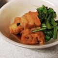 低カロ探検隊's cooksnap of when they made 麩と春菊の甘辛煮。.