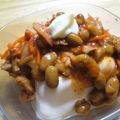 モナミルク's cooksnap of when they made マヨが決め手！納豆キムチ豆腐♪.