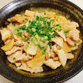 M 03290329123's cooksnap of when they made ✿豚バラと長芋のオイスターこってり炒め✿.