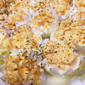 ウサギキッチン's cooksnap of when they made ゆで卵の飾り切り.