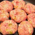 みう★★'s cooksnap of when they made 豚挽き肉と白菜のハンバーグ☆.