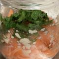 kopimama's cooksnap of when they made サーモンの塩麹＆青じそ和え.