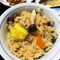 karikarin's cooksnap of when they made 秋に♡さつまいも&きのこの炊き込みご飯♡.