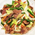 亜矢佳's cooksnap of when they made 簡単！ハラミの焼き肉野菜炒め.