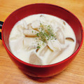 Emihann's cooksnap of when they made 簡単きのこのミルクスープ.