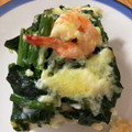 mantacarp's cooksnap of when they made ＊ジャガイモとほうれん草のグラタン＊.