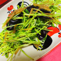 muumi☆'s cooksnap of when they made きくらげと豆苗の生姜炒め.
