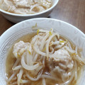 popee8's cooksnap of when they made シュウマイともやしのスープ.