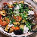 LOVEのこ's cooksnap of when they made 海老と茄子の揚げ浸し.