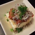 マリンマロン's cooksnap of when they made キムチとじゃこの冷奴✿ごまの風味♪.