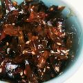 まぶたん's cooksnap of when they made 茎わかめの佃煮.