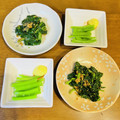 ばぁばまんま's cooksnap of when they made 明日葉の胡麻和え☆ふるさとの味.