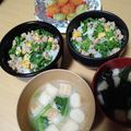 よちりん's cooksnap of when they made 小松菜とお麩の味噌汁.