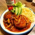 胃袋わっしょい's cooksnap of when they made ふっくらジューシー♪煮込みハンバーグ.