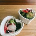 まこさんど's cooksnap of when they made いつもの酢の物に大葉とみょうがをプラス.