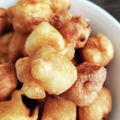みかん色の空's cooksnap of when they made 簡単！サクッもちっ☆片栗粉ドーナツ.