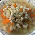 ＭＩ−ＳＡＮ's cooksnap of when they made 根菜たっぷり★食べる中華風スープ.