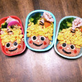 saonyaaan's cooksnap of when they made 節分におにのお弁当（キャラ弁）（幼稚園）.