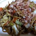 あべたかはし's cooksnap of when they made ソースが美味しすぎる焼きそば　　.