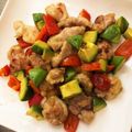 Oxnard_KK's cooksnap of when they made アボカド×鶏もも肉の塩だれバター炒め.