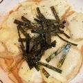 くるみけのキッチン♪'s cooksnap of when they made 美味し～い！明太子とポテトのピザ.