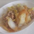 きらり流れ星's cooksnap of when they made とろ～り白菜と豚コマのオイスター炒め煮.