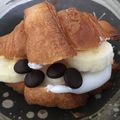 葉月優希's cooksnap of when they made クロワッサンのサンド.