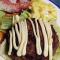 こよぴー's cooksnap of when they made 食感が楽しい！蓮根入りハンバーグ.
