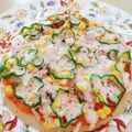 ÿuuka☆212's cooksnap of when they made じゃがいもピザ.